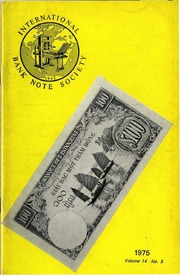 International Bank Note Society Journal (Issue 3, 1975)