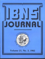 International Bank Note Society Journal (Issue 3, 1982)
