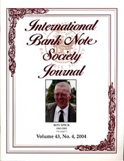 International Bank Note Society Journal (Issue 4, 2004)