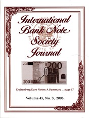 International Bank Note Society Journal (Issue 3, 2006)
