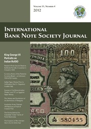 International Bank Note Society Journal (Issue 4, 2012)