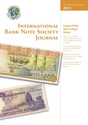 International Bank Note Society Journal (Issue 3, 2013)