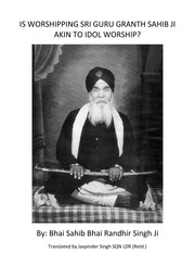 Is Worshipping Sri Guru Granth Sahib Ji Akin To Id...