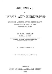 Journeys In Persia And Kurdistan ( Vol.Ii).