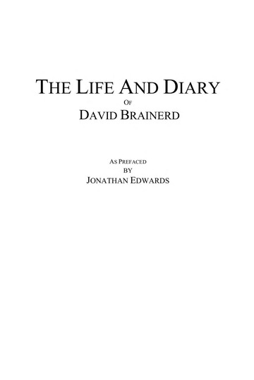 a vida de david brainerd pdf download