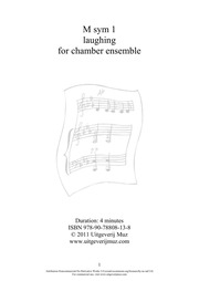 M sym 1 laughing for chamber ensemble, chamber orc