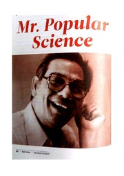 MR. POPULAR SCIENCE   SURENDRA JHA