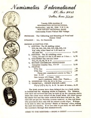 Numismatics International Bulletin