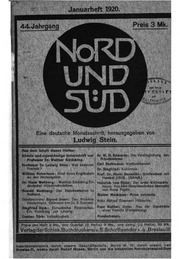 Nord und Sued 1920 Bd172