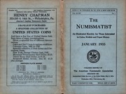 The Numismatist, January 1935