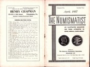 The Numismatist, April 1937