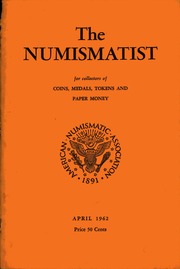 The Numismatist, April 1962