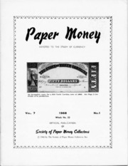 Paper Money (First Quarter 1968)