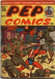 Pep Comics 35 (1943) by Archie Comics