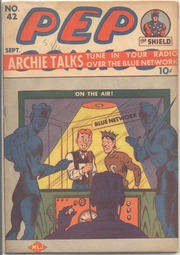 Pep Comics 42- (1943) by Archie Comics