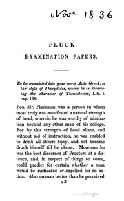 Cover of edition PluckExaminationPapers3rdEd