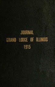 Proceedings Of The IOOF Grand Lodge Of Illinois 19...