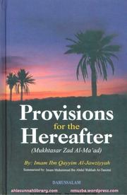 Provisions for the Hereafter   Mukhtasar zad Al Ma...