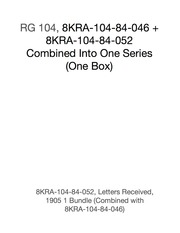 8KRA-104-84-052, Letters Received, 1905 (1 Bundle). Combined with 8KRA-104-84-046.