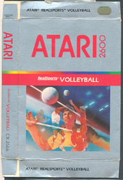 Realsports Volleyball (Atari 2600) 48 Bit 900dpi B...