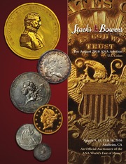 The August 2016 ANA Auction, U.S. Coins