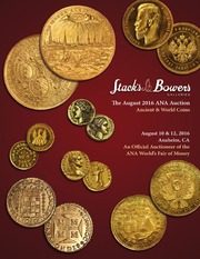 The August 2016 ANA Auction, Ancient & World Coins