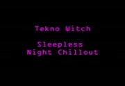 Sleepless Night Chillout
