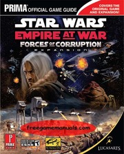  Star Wars Empire at War Forces of Corruption Prim