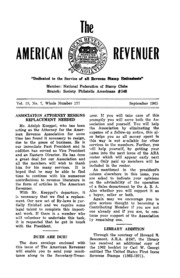 The American Revenuer (1965, no. 7)