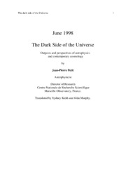 THE DARK SIDE OF THE UNIVERSE   ENGLISH   JEAN PIE
