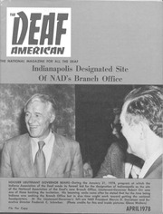 The Deaf American Vol. 30 No. 08 April 1978 - Archives