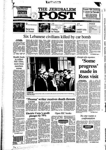 The Jerusalem Post , 1998, Israel, English : Free Download, Borrow 