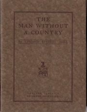 The Man Without a Country   Printed in Gregg Short...