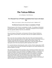 The Vatican Billions   Avro Manhattan (1983)
