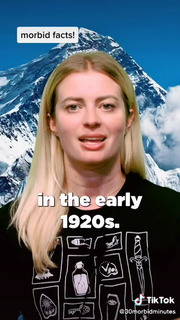 bodies mark mount everest, including George Mallory, the first mountaineer to reach the summit #truecrime #truecrimecommunity #truecrimepodcast #truecrimetiktok #morbid #morbidpodcast #morbidcuriosity #morbidtiktok #scary #history #historytiktok #30morbidminutes #funhaus #roosterteeth #elysewillems #jessicavasami #mounteverest #mountains #mountainclimbing #death #georgemallory #everest #fyp @elysewillems @jessicavasami #podcast #spooky #spookyseason #spooktember
