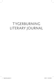 Cover of edition TygerBurning