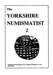 The Yorkshire Numismatist