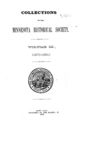 Collections of the Minnesota Historical Society