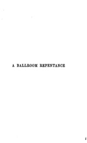 A ballroom repentance