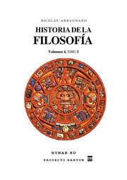 ABBAGNANO, Nicola, Historia De La Filosofía IV Tom