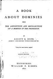 Cover of edition abookaboutdomin00moncgoog