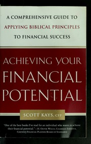 Cover of edition achievingyourfin00kays