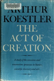 Cover of edition actofcreation00koes