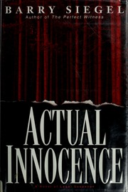 Cover of edition actualinnocence00sieg_0