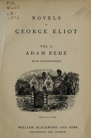 Cover of edition adambede1873elio
