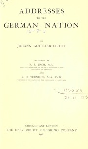 Cover of edition addressestothege00fichuoft