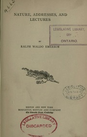 Cover of edition addworksofralph01emeruoft