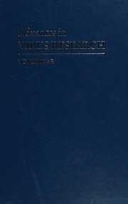 Cover of edition advancesinvirusr0022unse