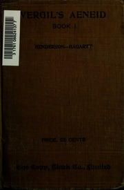 Cover of edition aeneidbooki01virg