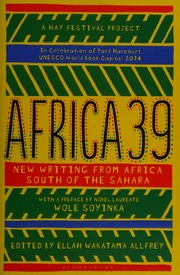 Cover of edition africa39newwriti0000unse